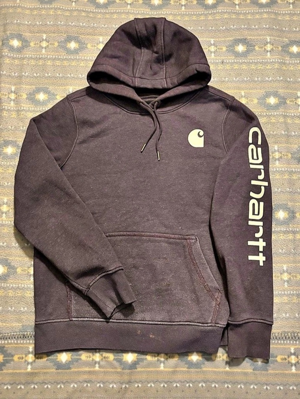 Carhartt Relaxed Fit Hoodie Brown Medium
